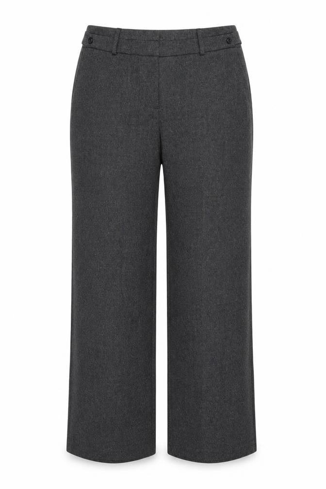 BHS Womens Grey  Polyester Dress Pants Trousers Size 16 L30 in Regular