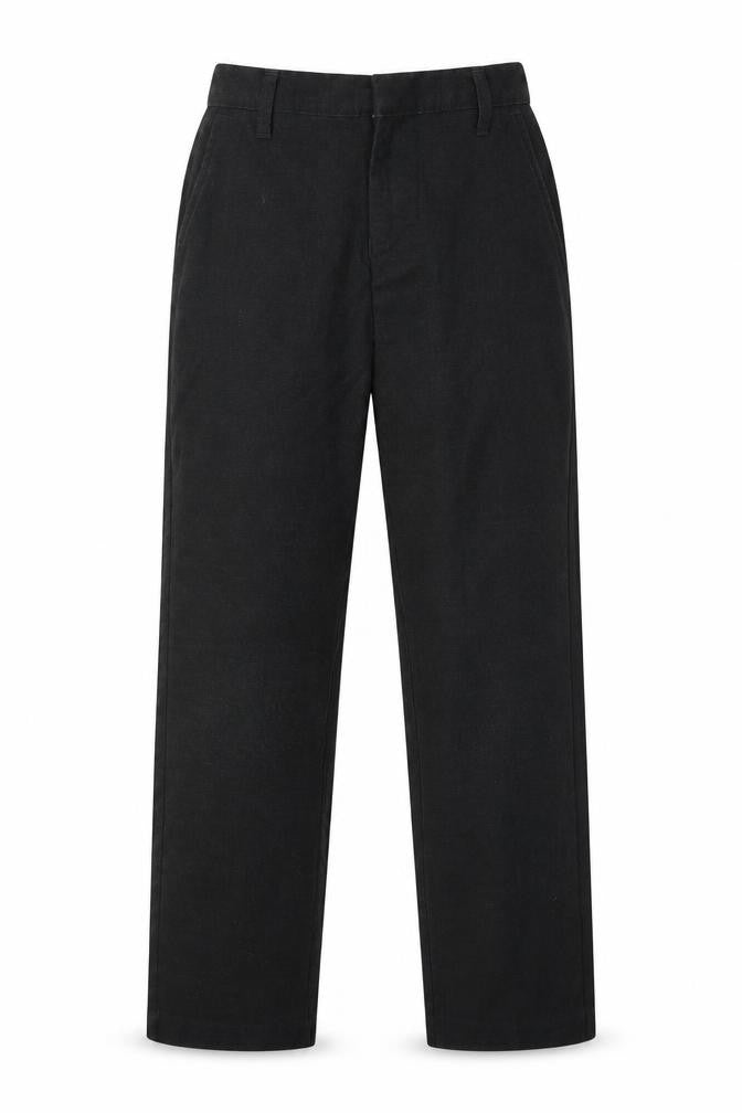 Sainsburys Boys Grey  Polyester Capri Trousers Size 10 Years  Regular Hook & Eye - School Wear