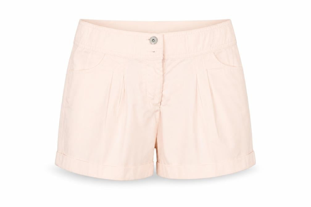 Denim Co Womens Pink  Cotton Chino Shorts Size 6 L3 in Regular