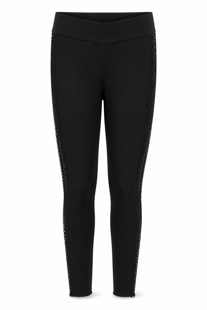 Zara Womens Black  Viscose Jegging Leggings Size S L25 in