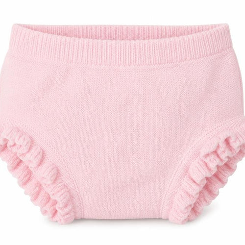 Nutmeg Girls Pink  Cotton Cropped Trousers Size 3-6 Months
