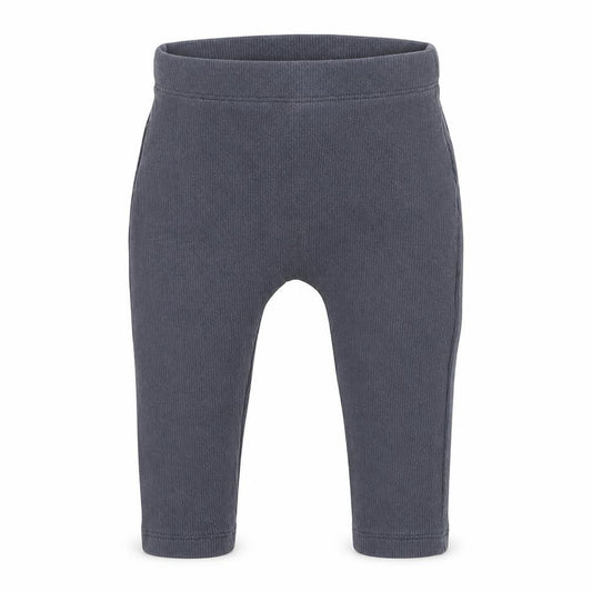 Front view of George girls’ grey cotton capri leggings, size 3-6, months