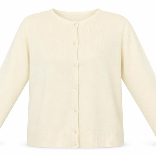 Berker Womens Ivory Crew Neck  Acrylic Cape Jumper Size 18
