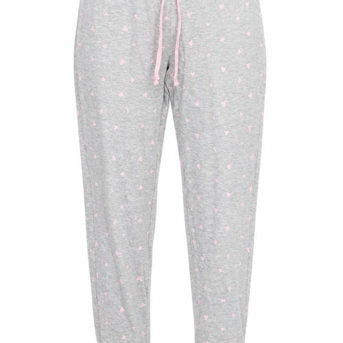 Cynthia Rowley Womens Grey Polka Dot Viscose Jogger Trousers Size XS L29 in Regular  - Sleepwear