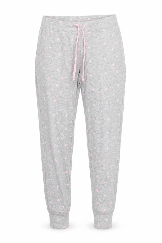 Cynthia Rowley Womens Grey Polka Dot Viscose Jogger Trousers Size XS L29 in Regular  - Sleepwear