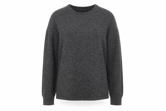 Front view of Primark women’s grey polyester top lounge set, size XS