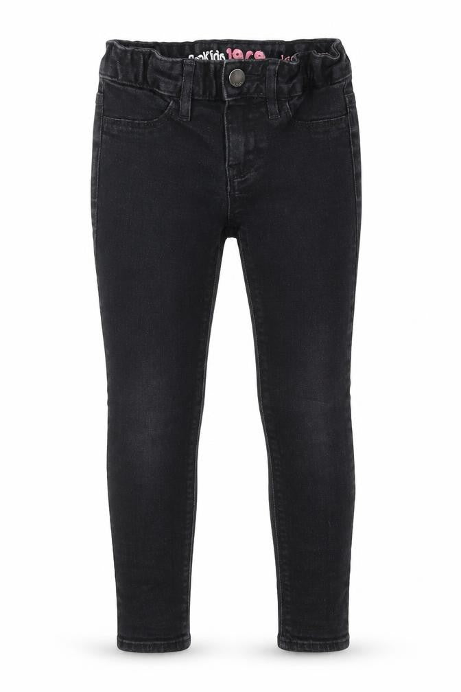 Gap Girls Black  Cotton Skinny Jeans Size 6 Years  Regular Button