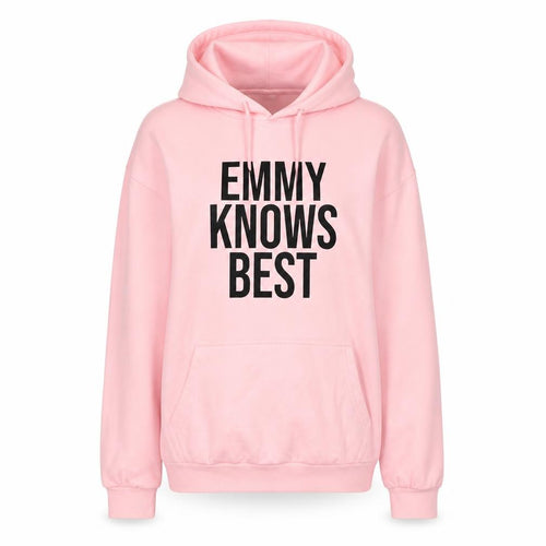De-Lux Womens Pink  Cotton Pullover Hoodie Size S   - Emmy Knows Best