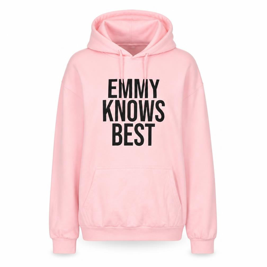 De-Lux Womens Pink  Cotton Pullover Hoodie Size S   - Emmy Knows Best