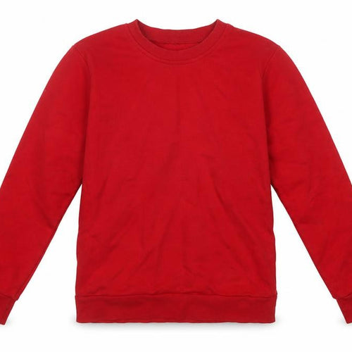 George Boys Red  Cotton Pullover Sweatshirt Size 9-10 Years   - School Wear