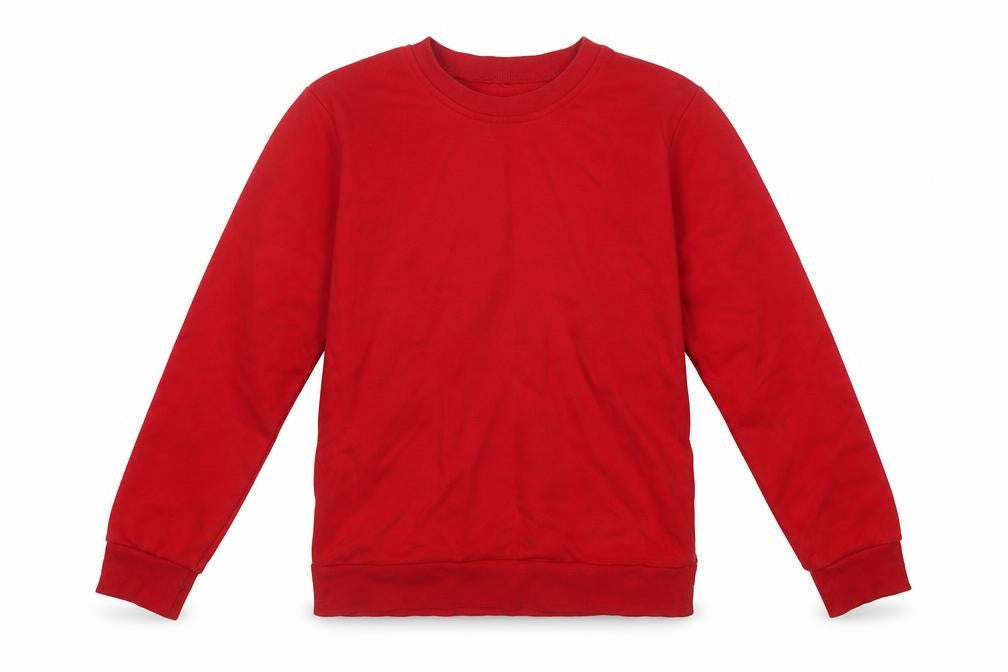George Boys Red  Cotton Pullover Sweatshirt Size 9-10 Years   - School Wear