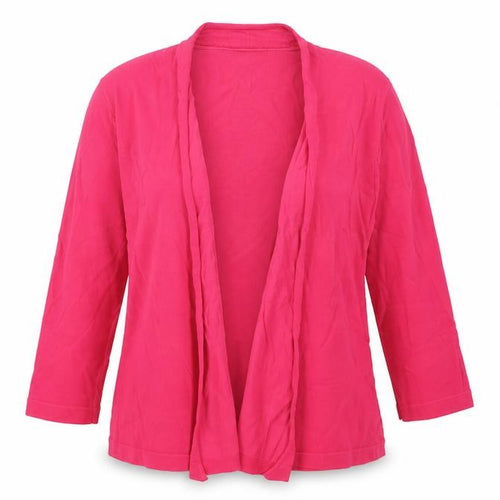 Country Casuals Womens Pink V-Neck  Viscose Cardigan Jumper Size S