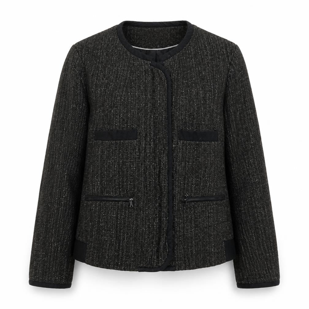 Next Womens Grey  Viscose Jacket Blazer Size 14