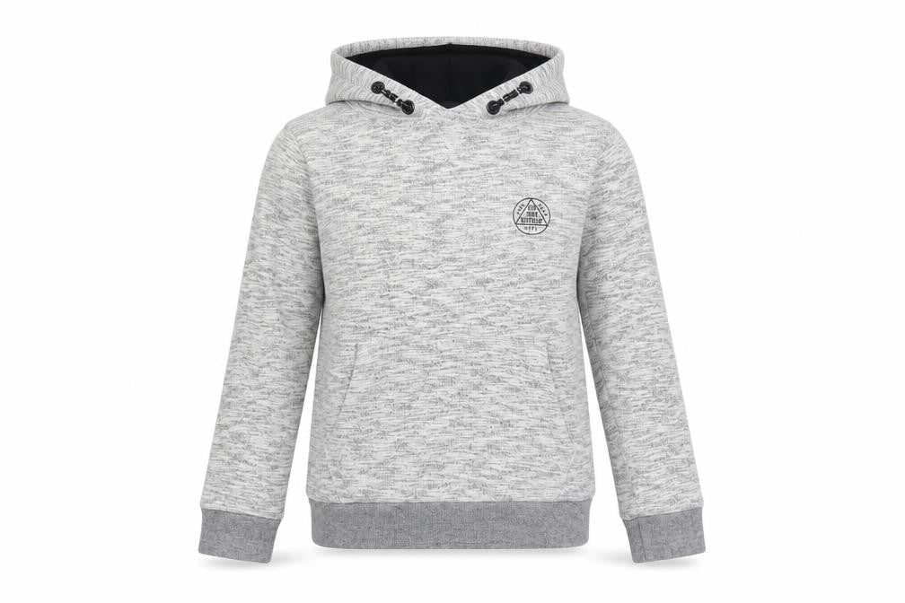 George Girls Grey  Cotton Pullover Hoodie Size 6-7 Years