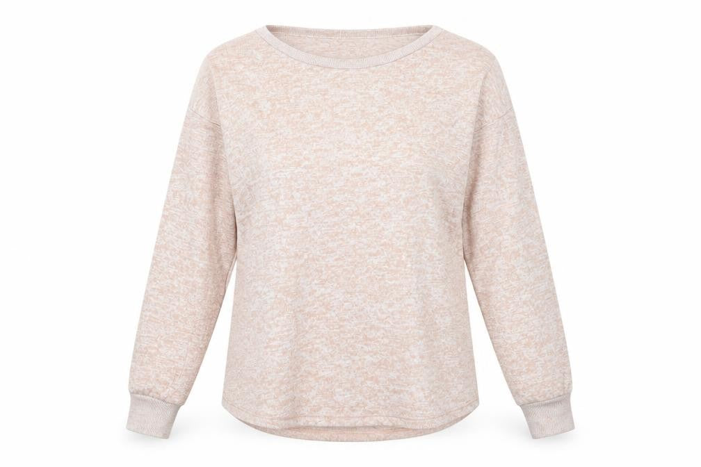 Next Womens Pink Round Neck  Polyester Pullover Jumper Size 12