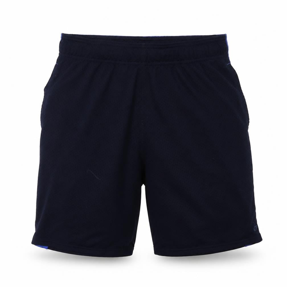 gao Mens Blue  Polyester Sweat Shorts Size S L10 in Regular Tie