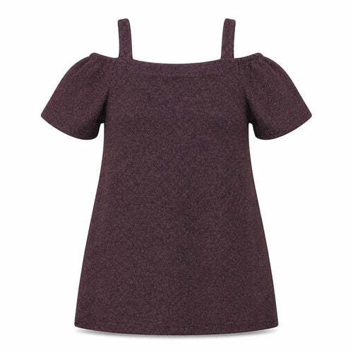 New Lok Womens Purple  Nylon A-Line  Size 12  Off the Shoulder
