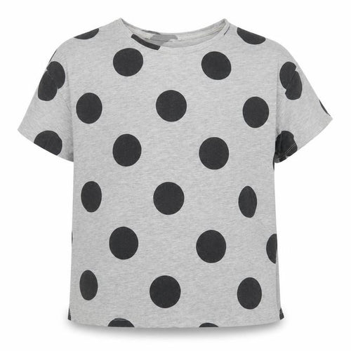 NEXT Girls Grey Polka Dot Cotton Top Pyjama Top Size 13 Years