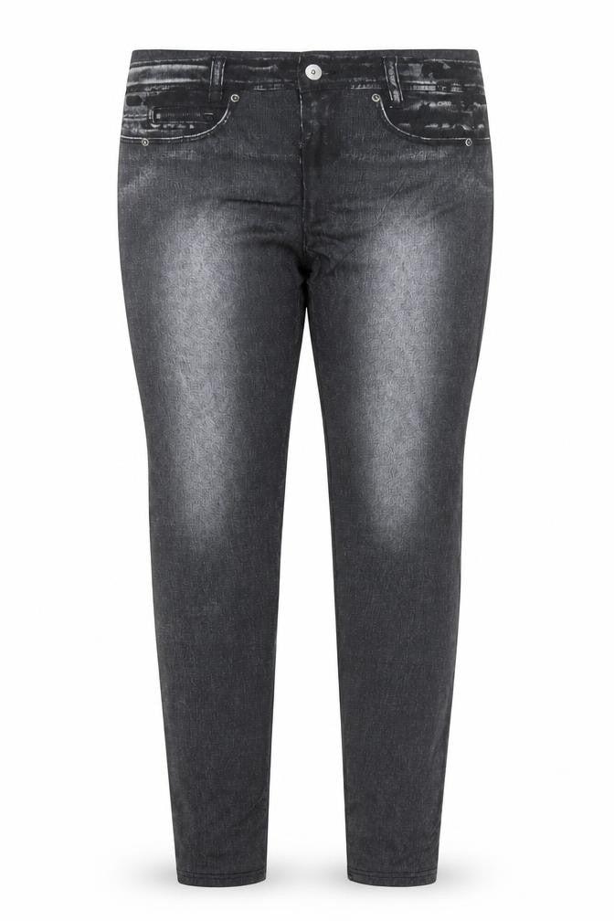 Jegging Womens Grey  Polyester Carrot Leggings Size 2XL L29 in