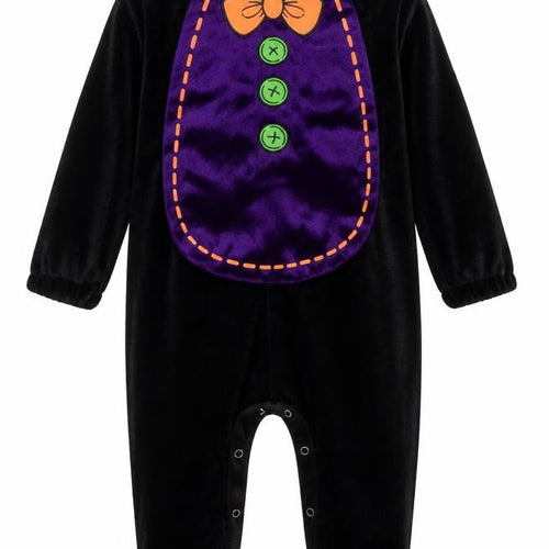 InCharacter Costumes Boys Black  Polyester Pullover Dress Shirt One Size Crew Neck  - Halloween