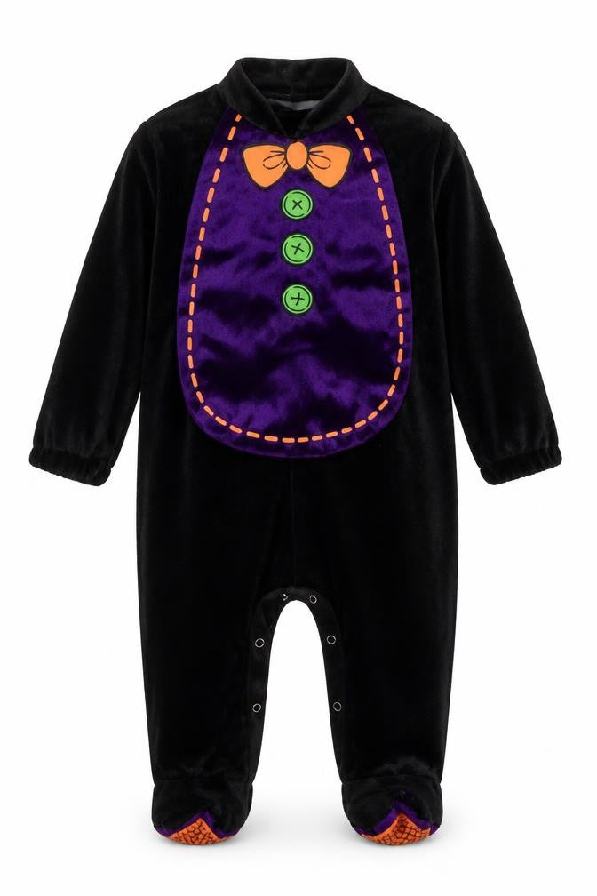 InCharacter Costumes Boys Black  Polyester Pullover Dress Shirt One Size Crew Neck  - Halloween