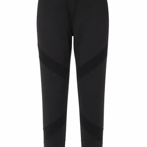 Preworn Womens Black  Polyester Capri Leggings Size S L28 in Extra-Slim
