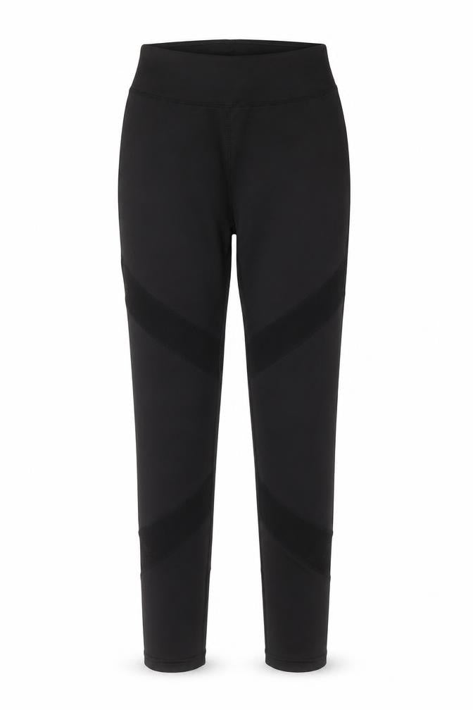 Preworn Womens Black  Polyester Capri Leggings Size S L28 in Extra-Slim