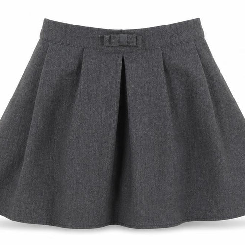 Nutmeg Girls Grey  Polyester A-Line Skirt Size 5-6 Years  Regular  - School wear