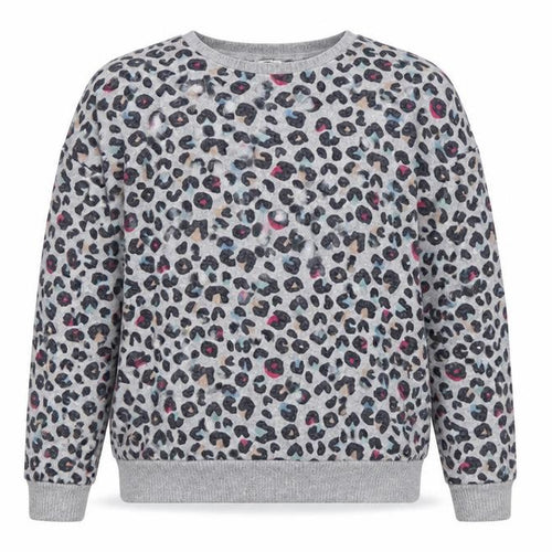 M&S Girls Multicoloured Round Neck Animal Print Viscose Pullover Jumper Size 14-15 Years