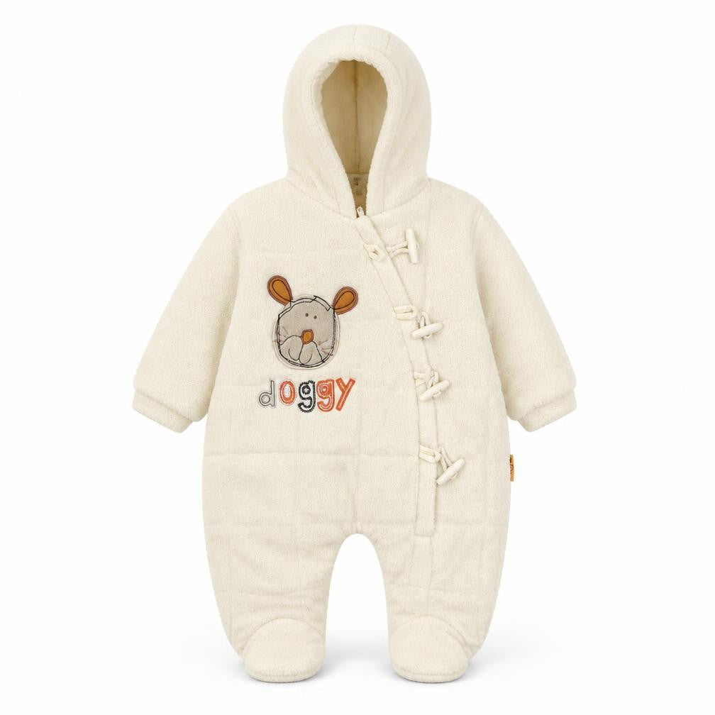 nox Baby White   Overcoat Poncho Size 3-6 Months   Zip - doggy