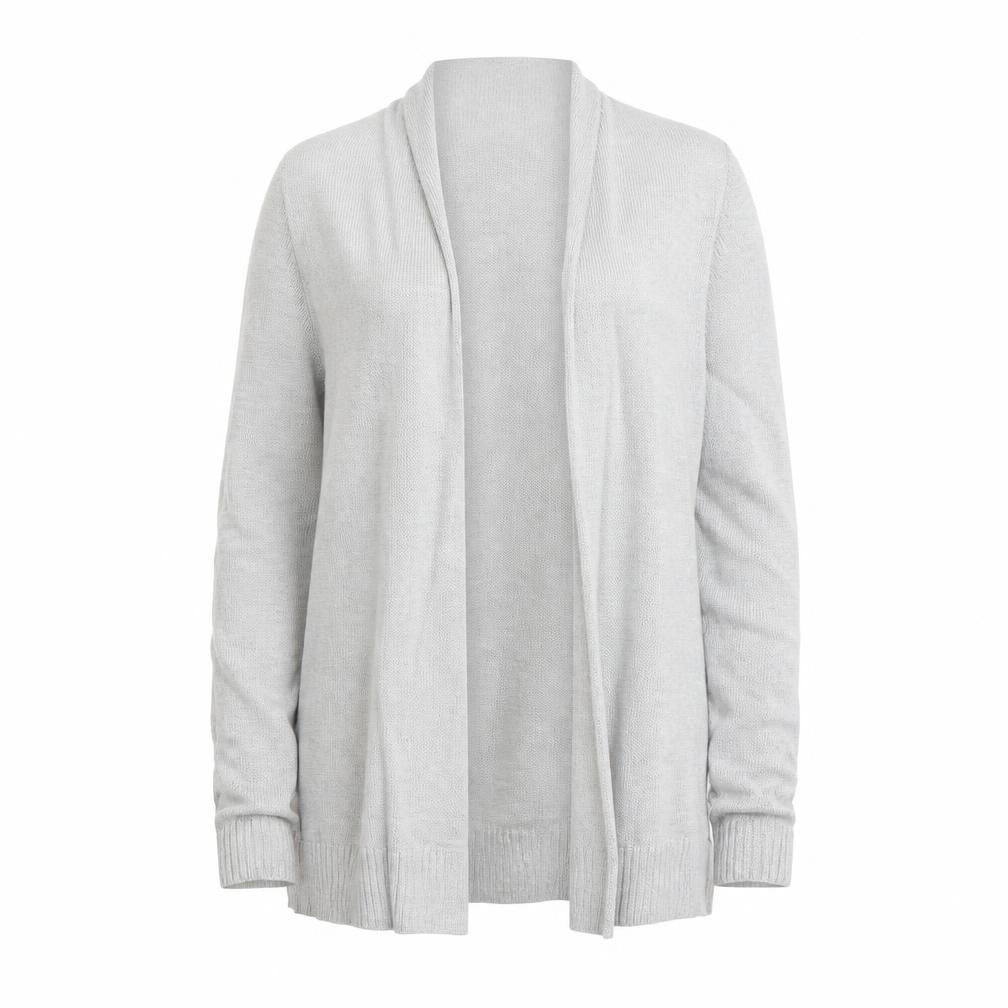 Gap Womens Grey V-Neck  Cotton Cardigan Jumper Size S