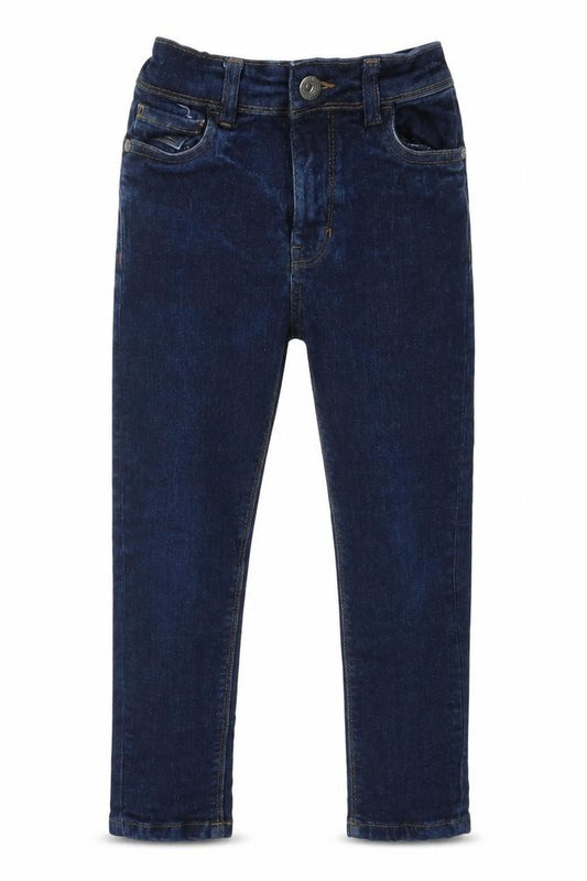 Matalan Boys Blue  Cotton Skinny Jeans Size 9 Months  Regular Button