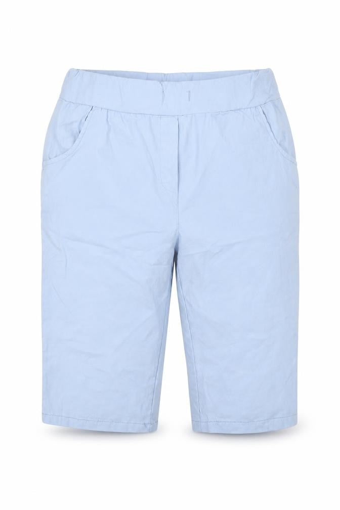 Preworn Womens Blue  Viscose Bermuda Shorts Size 28 in L12 in Regular