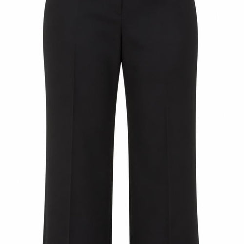 BM Womens Black  Polyamide Dress Pants Trousers Size 14 L30 in Regular Button