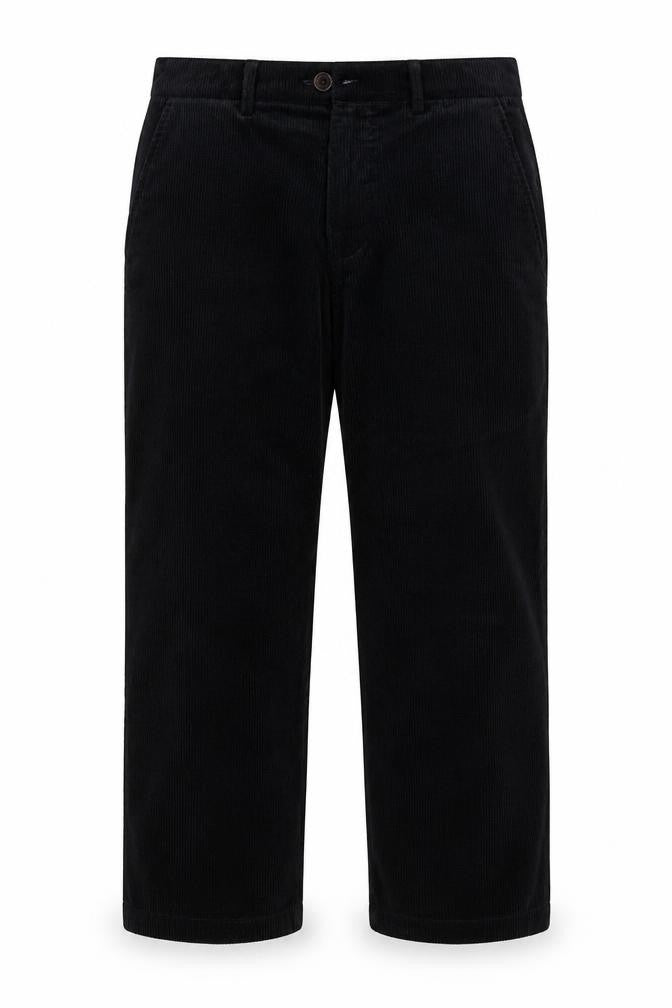 Brook Taverner Mens Blue  Cotton Capri Trousers Size 34 L28 in Regular Button