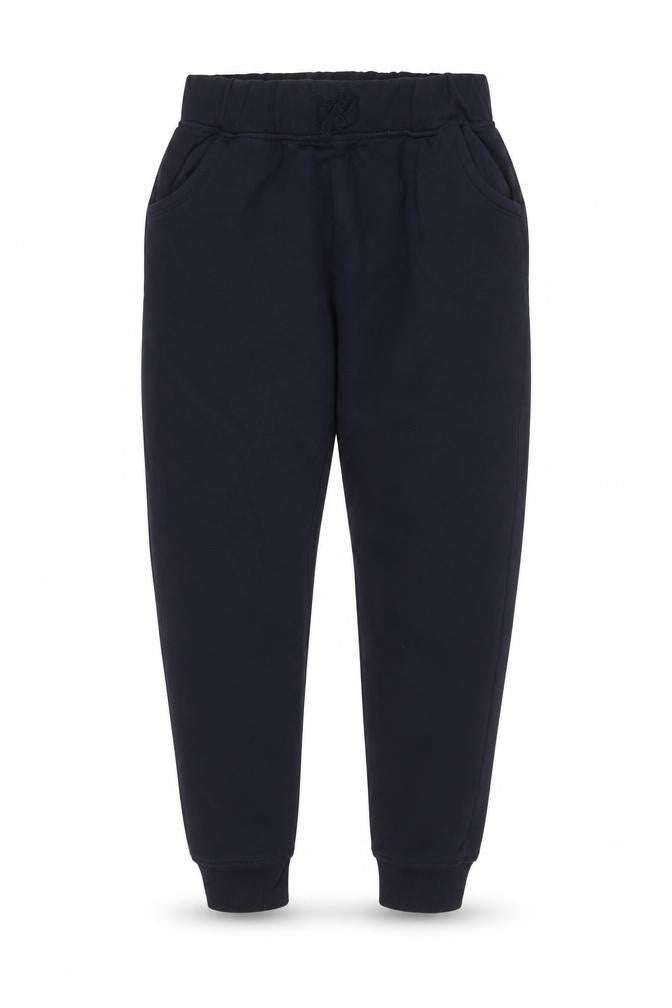TU Girls Blue  Cotton Jogger Trousers Size 9 Months  Regular