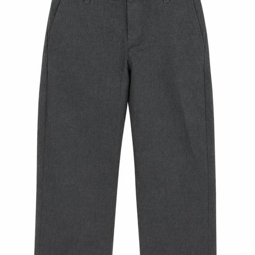 M&S Boys Grey  Polyester Dress Pants Trousers Size 3-4 Years  Regular  - School Wear