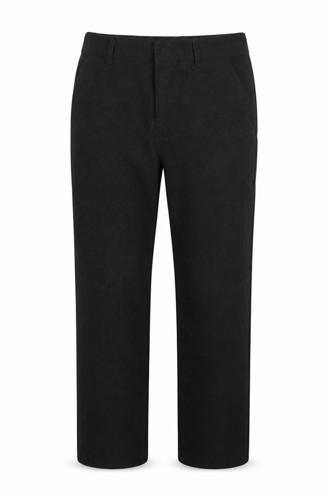 F&F Boys Grey  Polyester Capri Trousers Size 8-9 Years  Regular Hook & Eye - school Wear