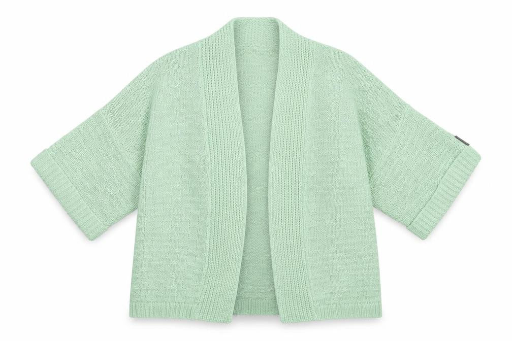 Marble Womens Green V-Neck  Acrylic Cardigan Jumper Size 4
