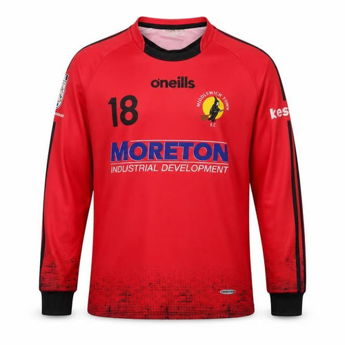 O'Neils Boys Red  Polyester Basic T-Shirt Size 10-11 Years Round Neck  - Middlewich Town FC