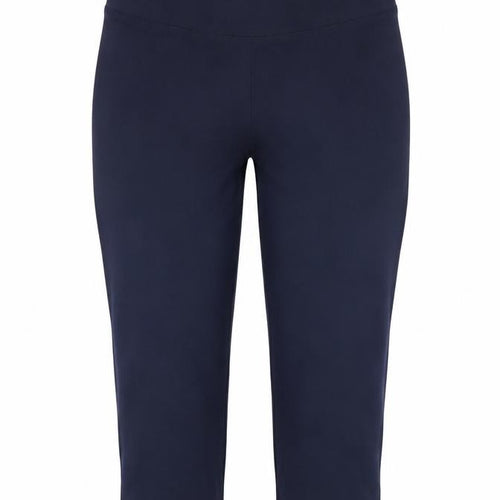 M&S Womens Blue  Viscose Chino Leggings Size 10 L21 in