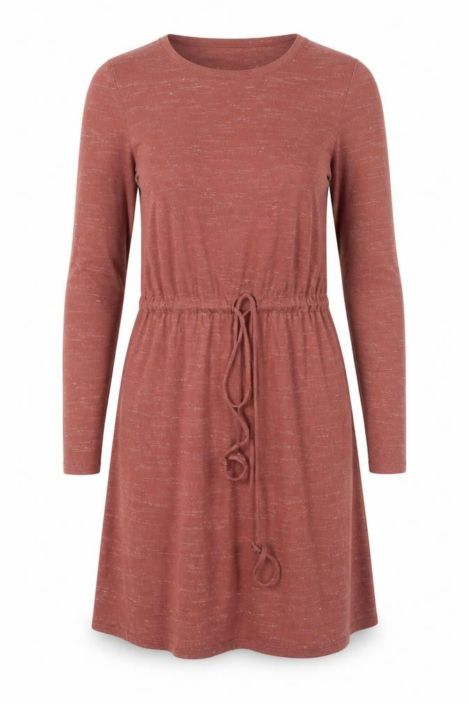 ASOS Womens Pink  Acrylic Fit & Flare  Size 8  Round Neck