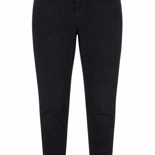 Topshop Womens Black  Cotton Skinny Jeans Size 26 in L28 in Regular