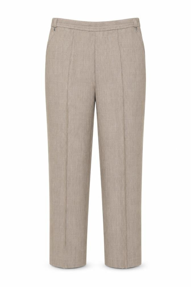 Preworn Womens Beige  Polyester Blend Trousers  Size 36 in L27 in Regular