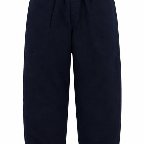 Marks and Spencer Boys Blue  Coir Jogger Trousers Size 9 Months  Regular Tie