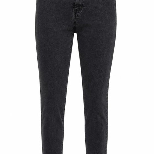 Boohoo Womens Black  Viscose Skinny Jeans Size 8 L28 in Regular Button