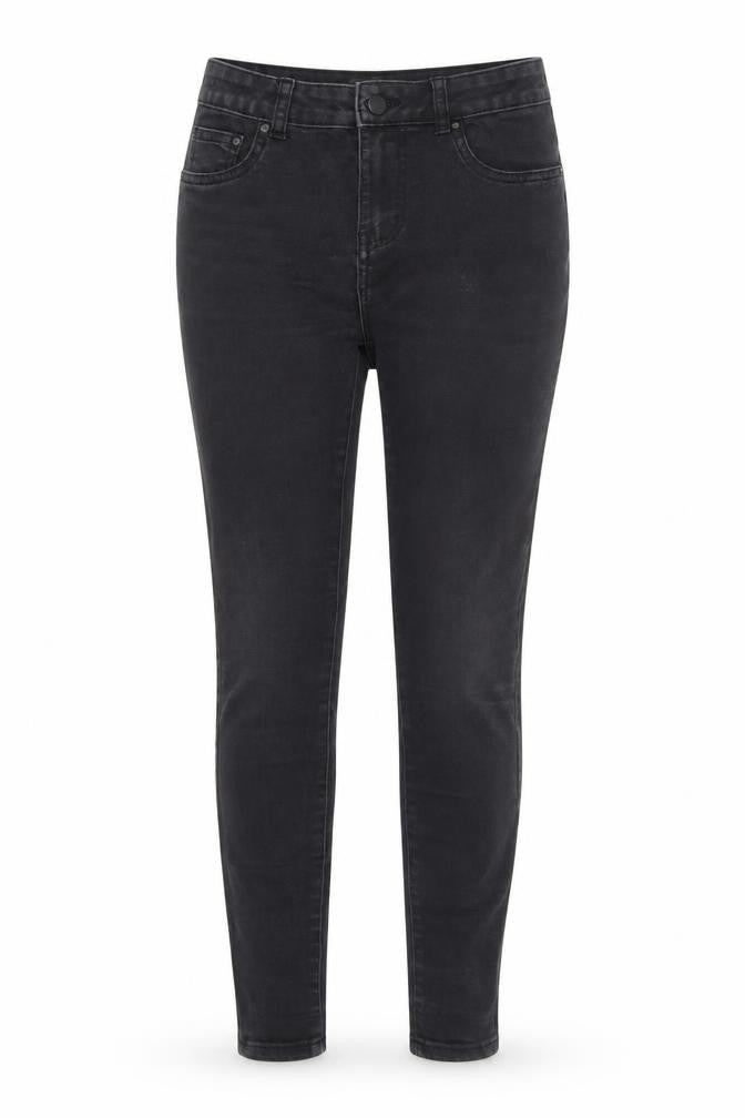 Primark Womens Black  Cotton Skinny Jeans Size 8 L30 in Regular Button
