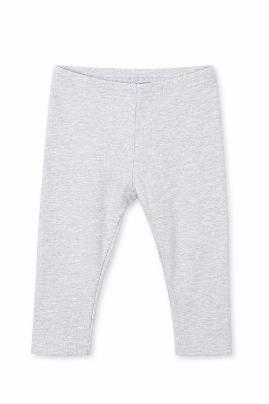Front view of Debenhams girls’ grey cotton capri leggings, size 18-24, months