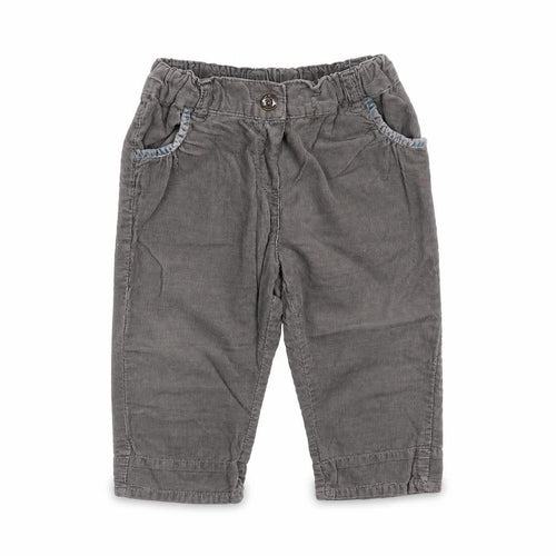 Obaibi Baby Grey  Cotton  Trousers Size 12 Months
