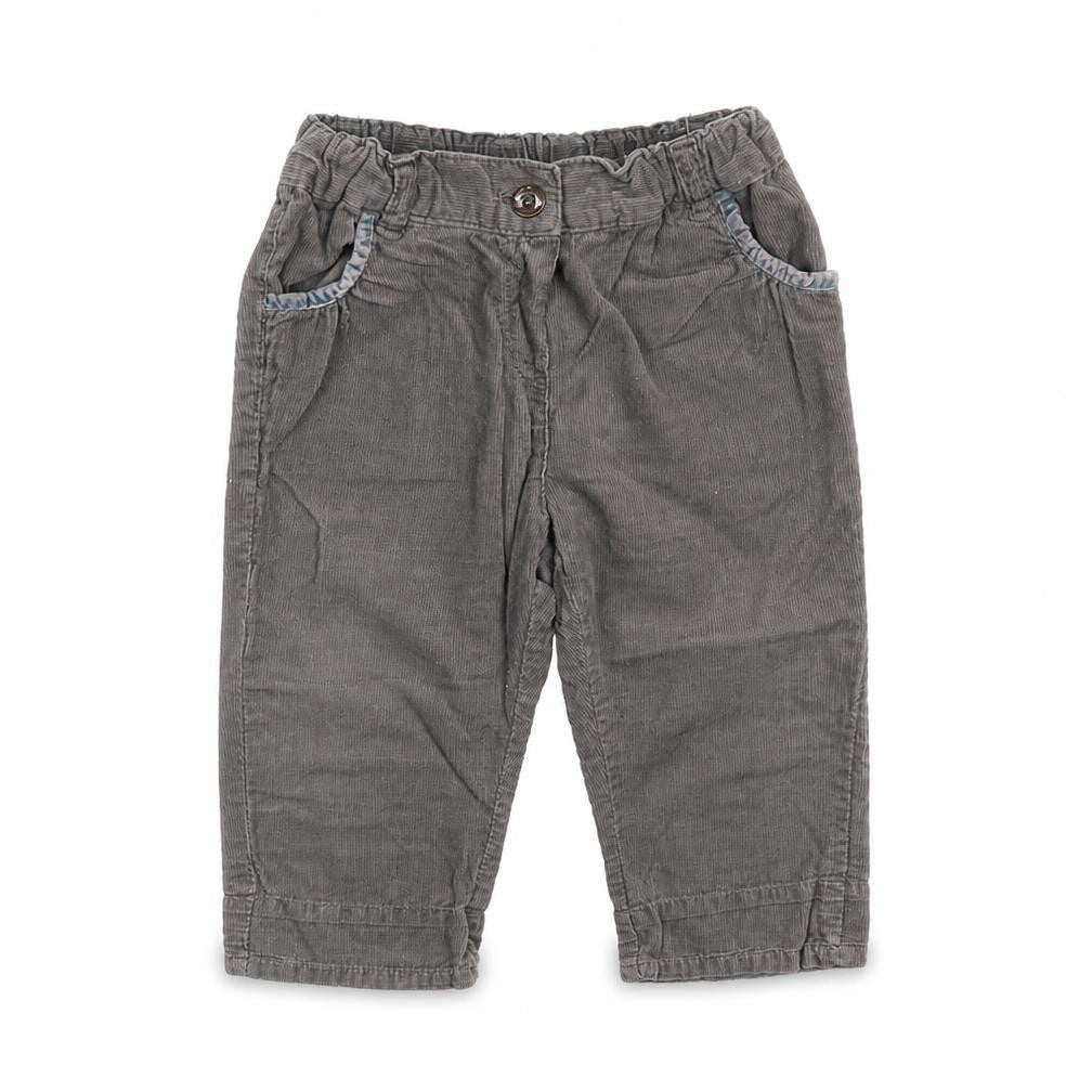 Obaibi Baby Grey  Cotton  Trousers Size 12 Months
